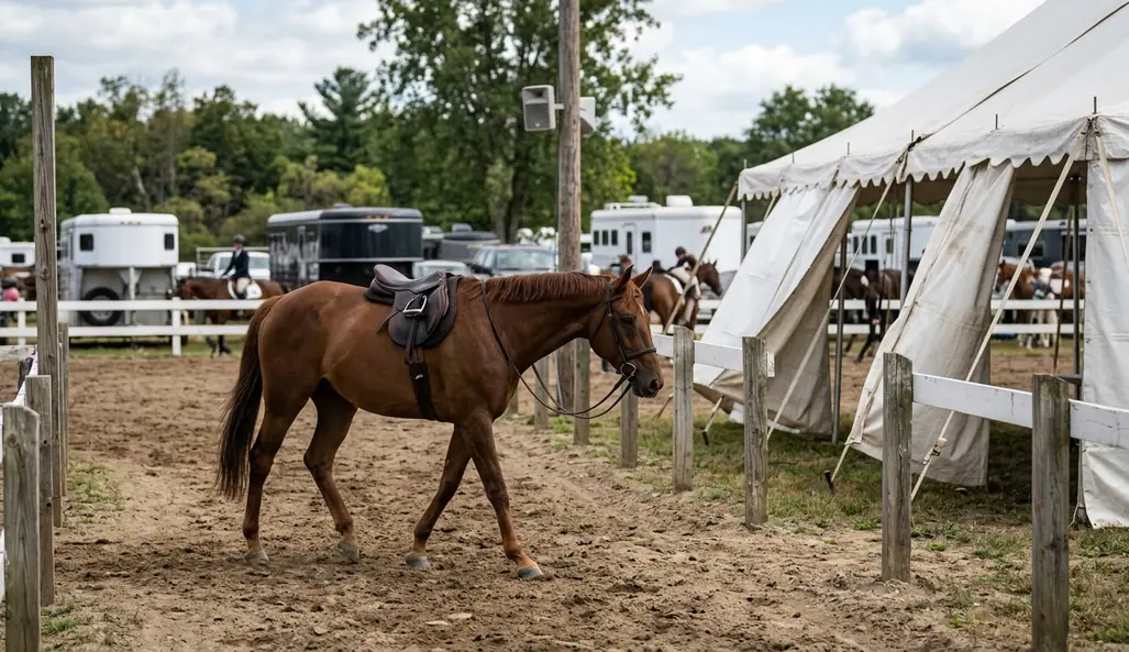 Image showing warmup walk